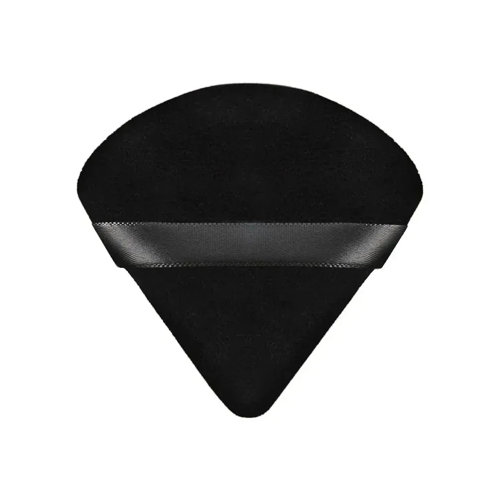 1/3/6Pcs Triangle Velvet Powder Puff Sponges for Flawless Makeup