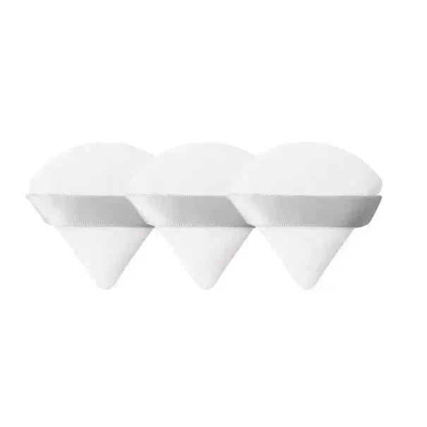 1/3/6Pcs Triangle Velvet Powder Puff Sponges for Flawless Makeup