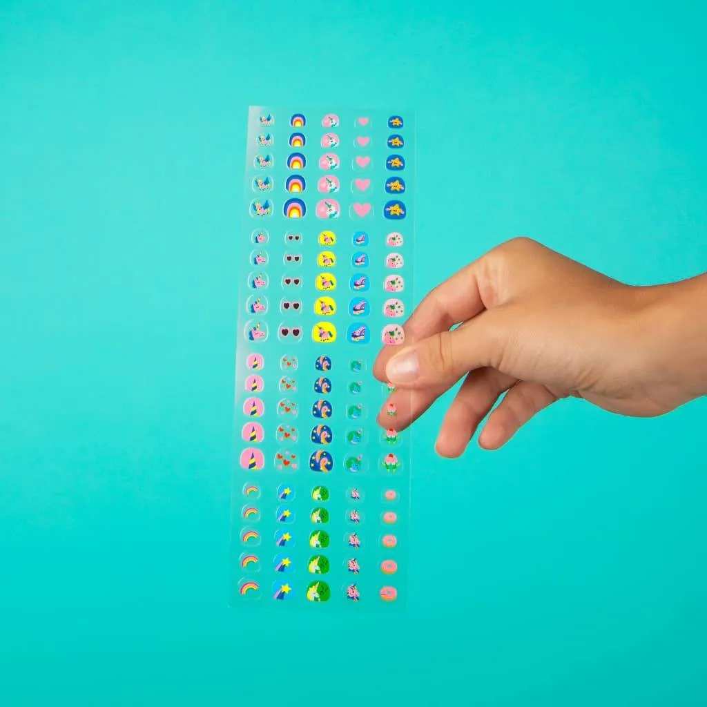 200 Nail Stickers - Unicorn