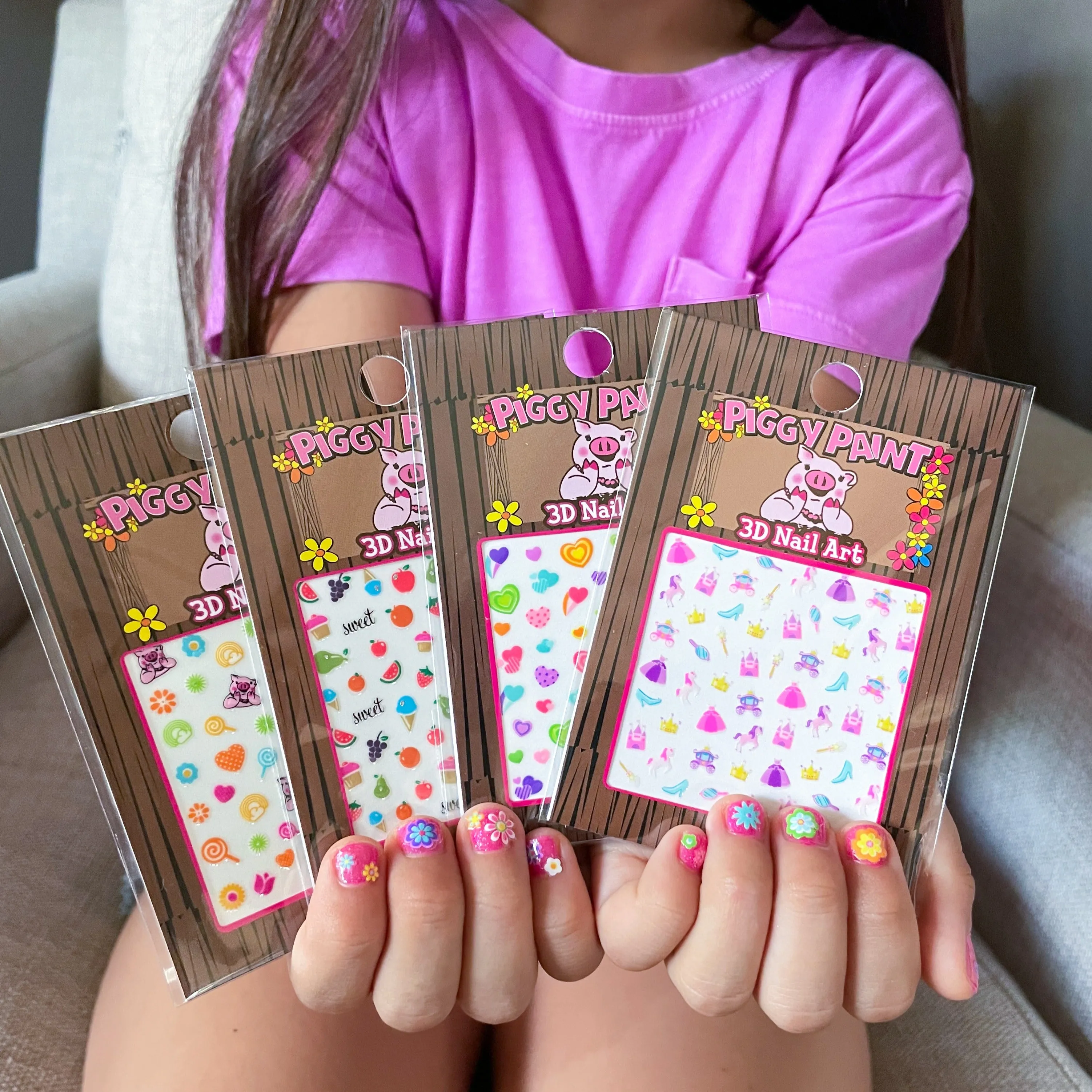 3D Sweetie Nail Art