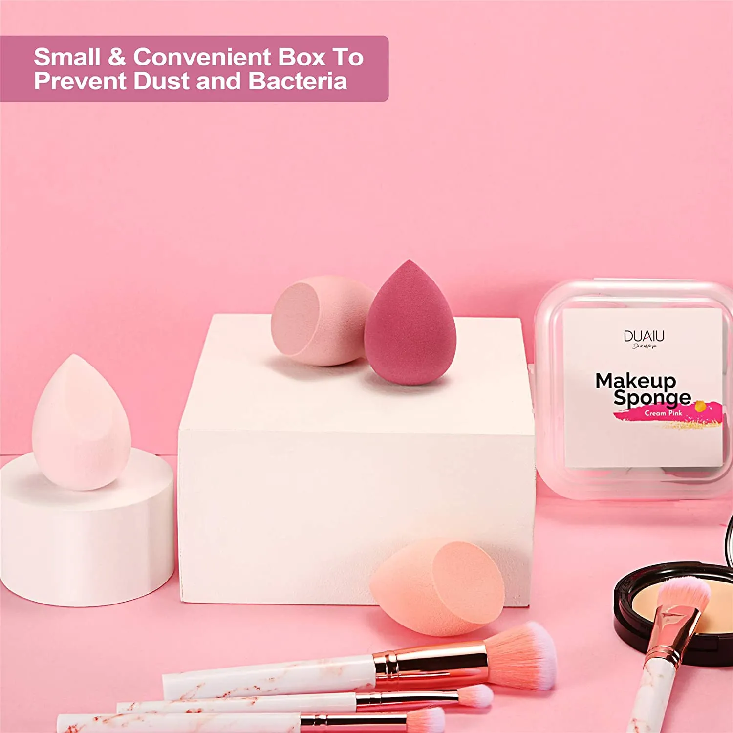 4 Sets  Makeup Sponge Eggs