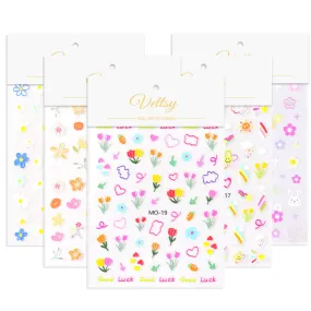 5D Nail Stickers-Flower