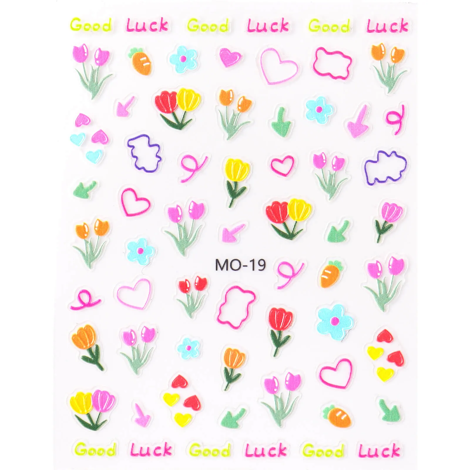 5D Nail Stickers-Flower