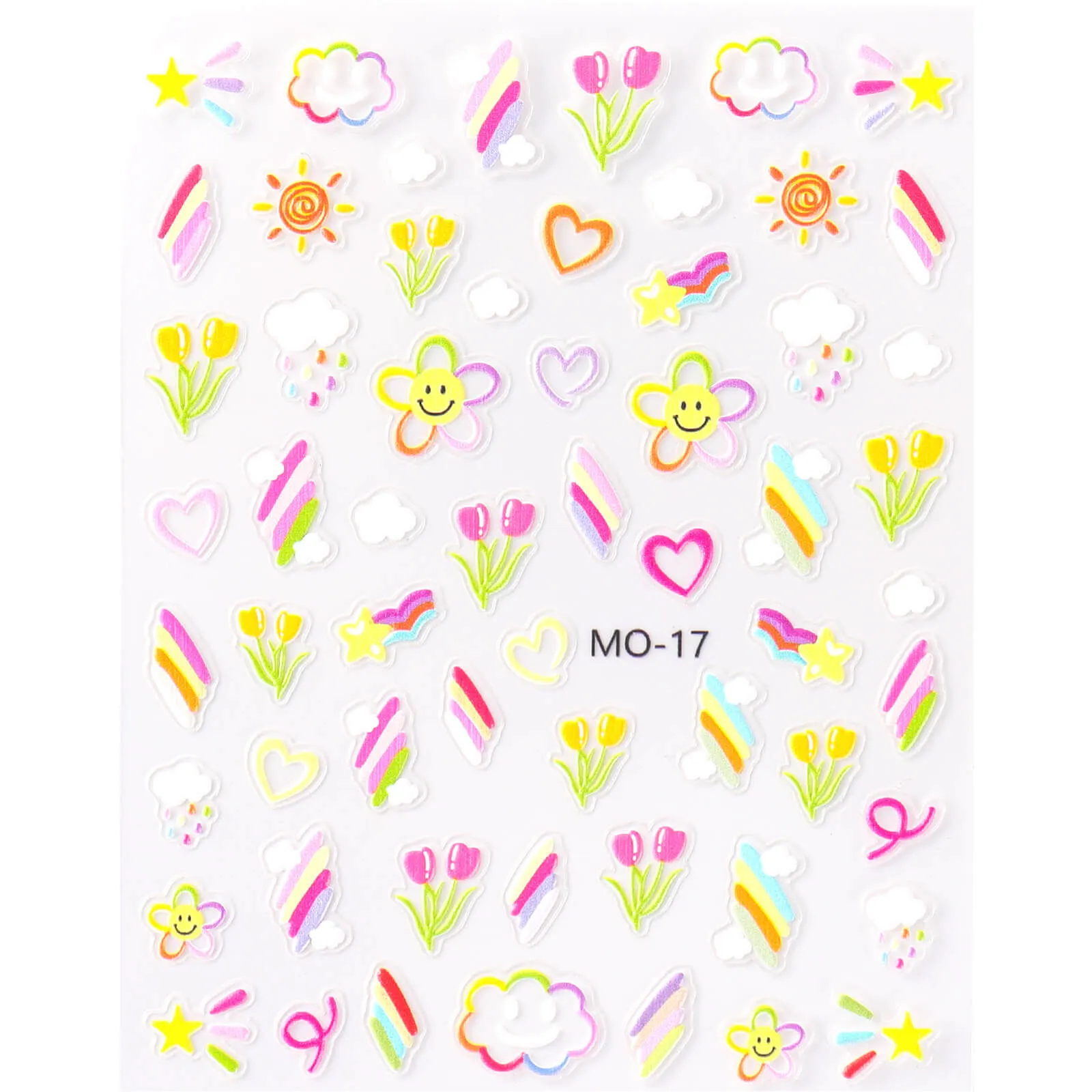 5D Nail Stickers-Flower