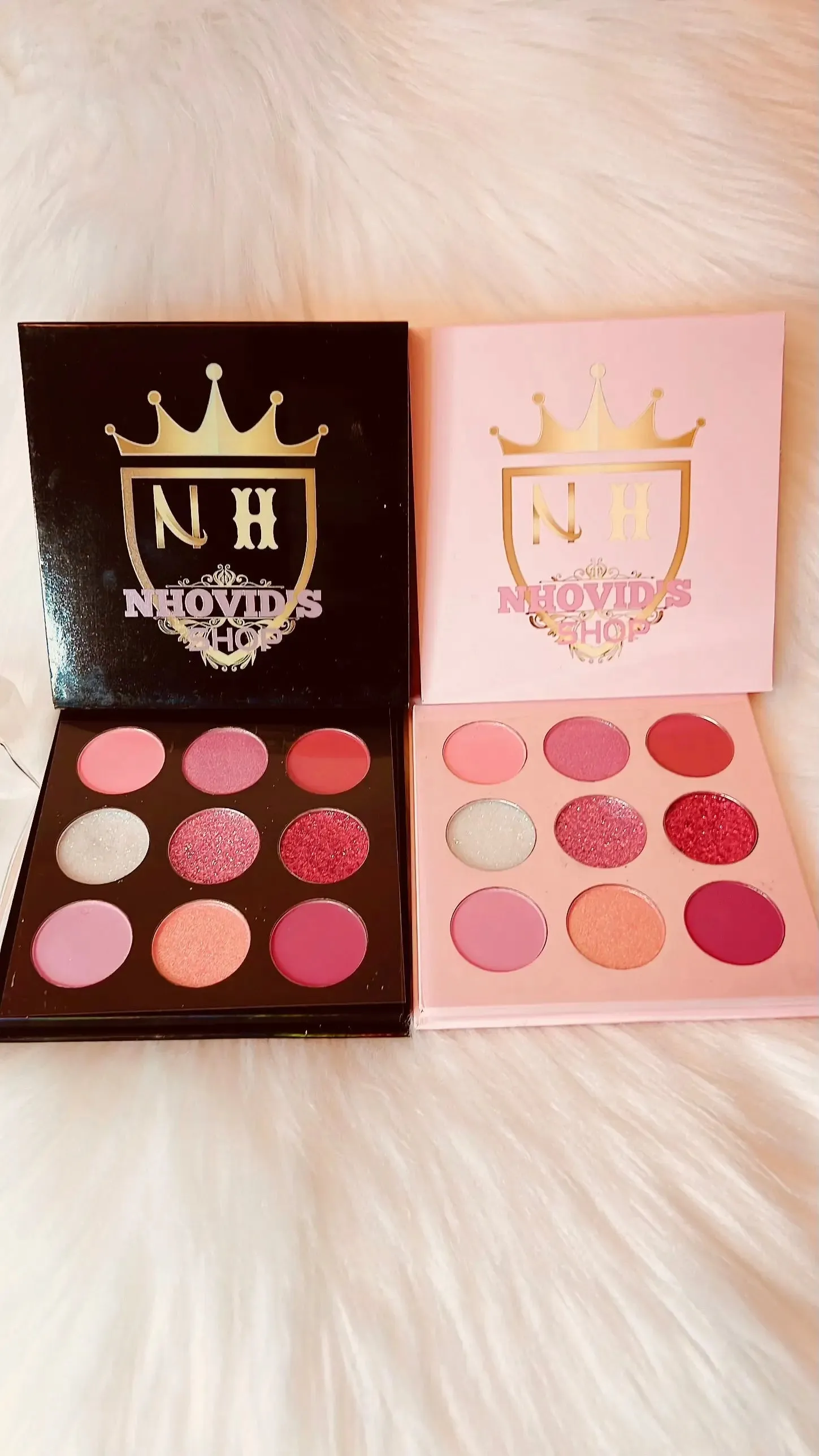 9 Color Eyeshadow Palette, Eye Makeup, Matte Eyeshadow, Shimmer Eyeshadow Palettes, Pink Eyeshadow, Colors, Eyeshadow Palette