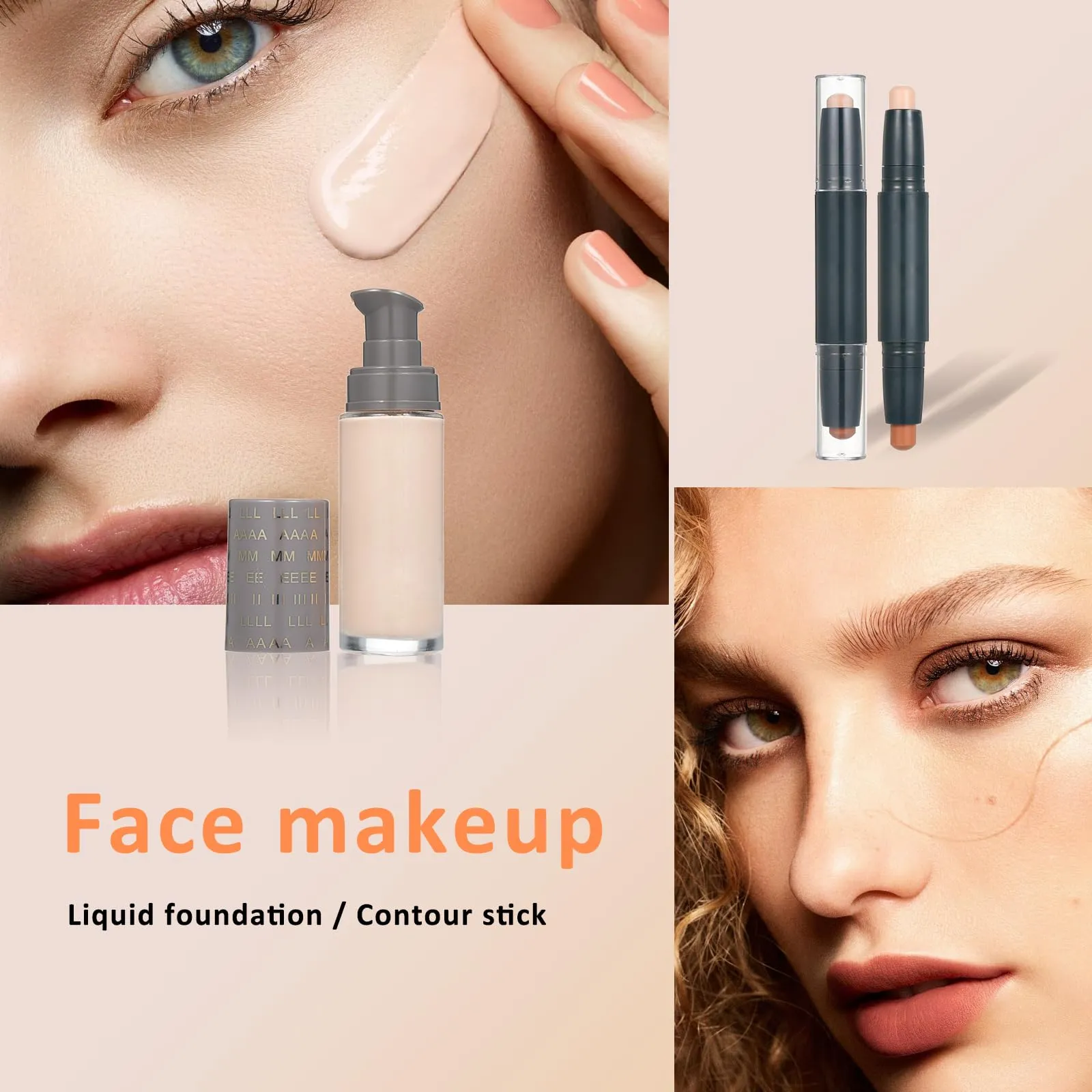 All in One Makeup Kit for Women Full Kit, Includes Eyeshadow,Foundation,Eyeliner,Mascara,Eyebrow pencil,Contour Stick, Makeup Brush, Makeup Sponge, Make Up Gift Set for Women, Teens