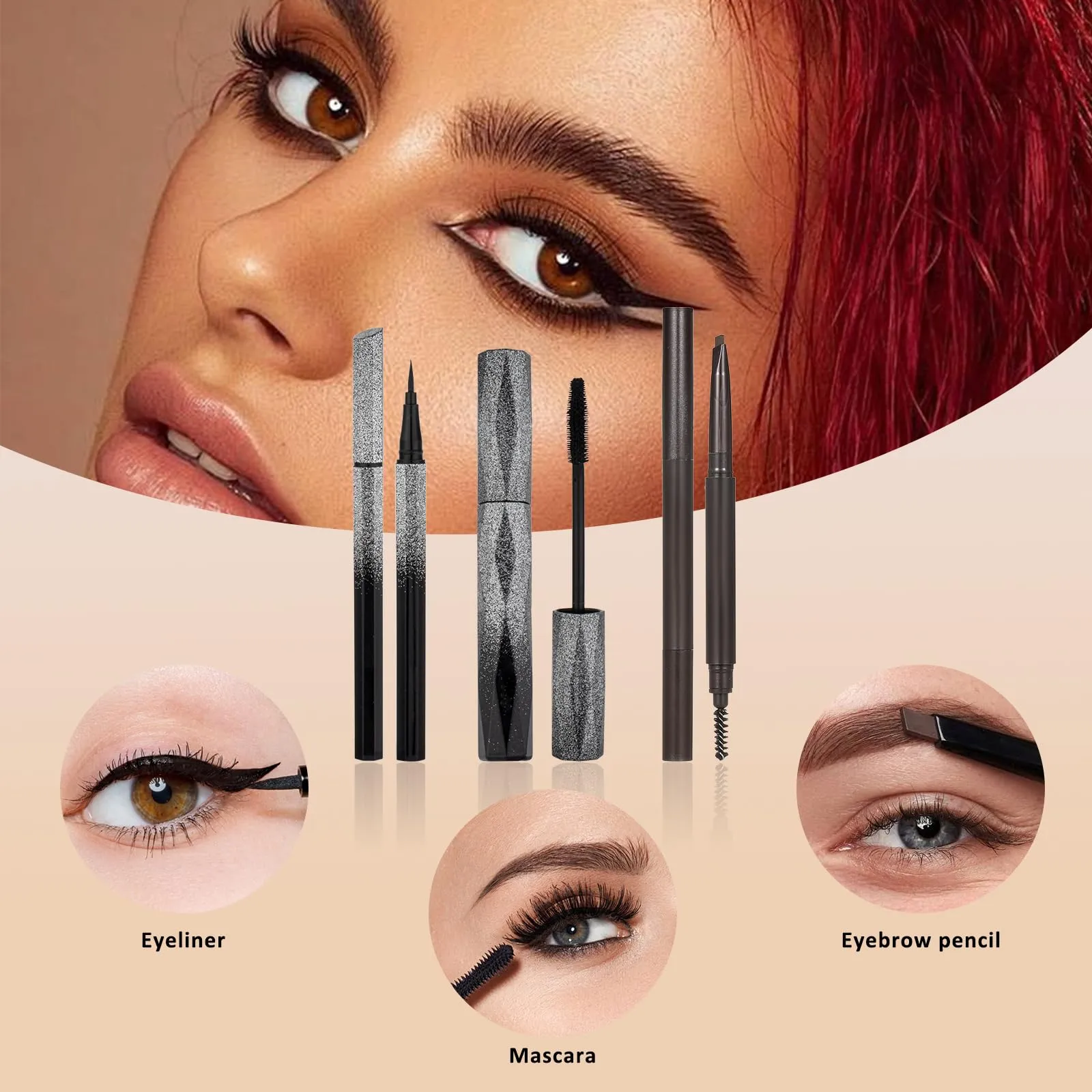 All in One Makeup Kit for Women Full Kit, Includes Eyeshadow,Foundation,Eyeliner,Mascara,Eyebrow pencil,Contour Stick, Makeup Brush, Makeup Sponge, Make Up Gift Set for Women, Teens