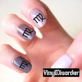 Astrology ST015 Fingernail Art Sticker - Vinyl Finger Nail Decals