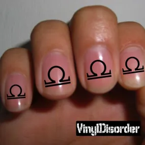 Astrology ST018 Fingernail Art Sticker - Vinyl Finger Nail Decals