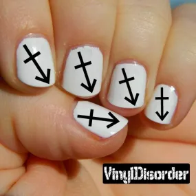 Astrology ST021 Fingernail Art Sticker - Vinyl Finger Nail Decals