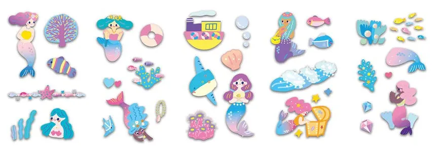 Avenir: Nail Stickers & Tattoos Set - Mermaid