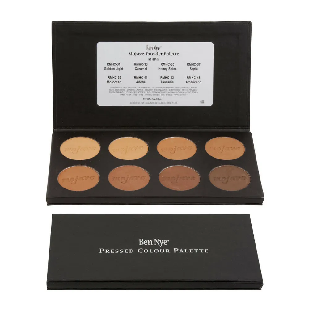 Ben Nye Media Pro Poudre Palette Mojave MHCP-8