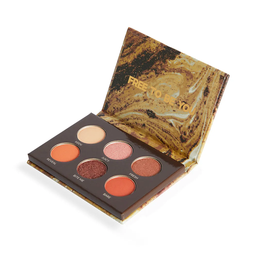 BH Unleashed - 6 Color Shadow Palette (Peach Emoji)