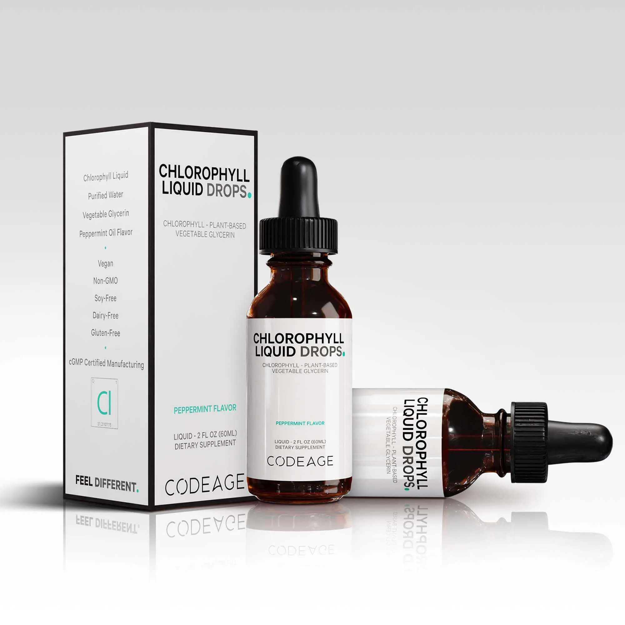 Chlorophyll Liquid Drops