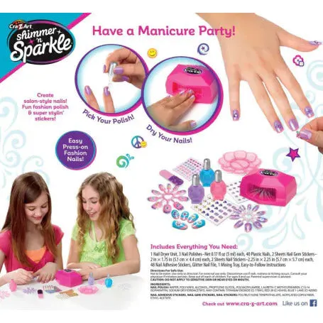 Cra-Z-Art Shimmer 'N Sparkle Manicure Magic Nail Studio