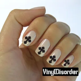 Cross NS015 Fingernail Art Sticker - Vinyl Finger Nail Decals