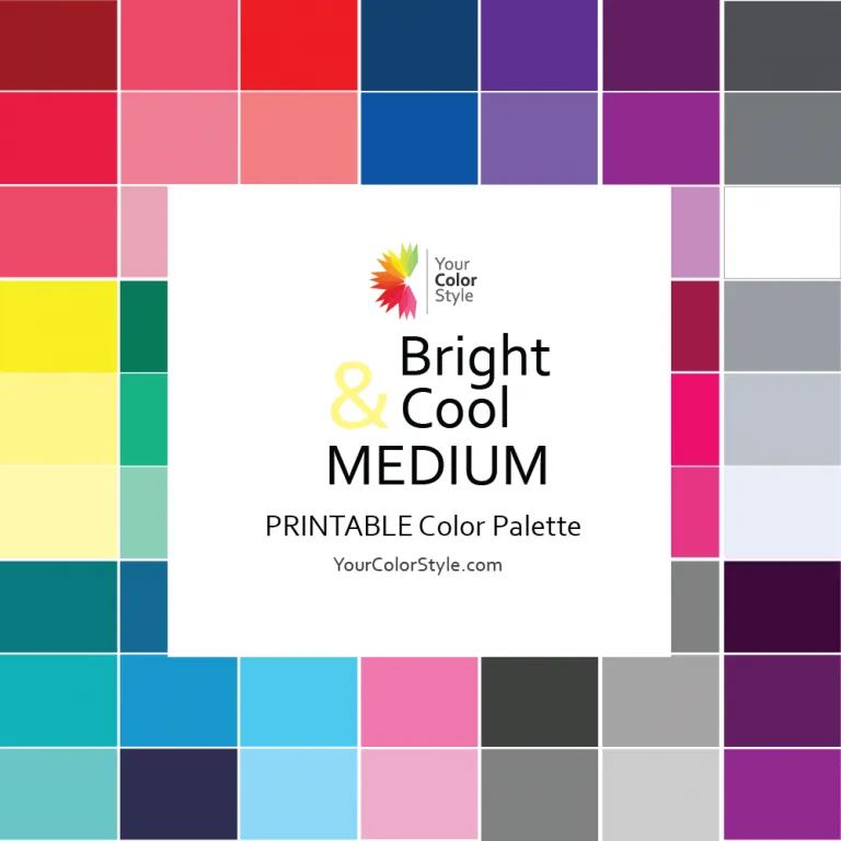 Digital Color Palettes - One Page