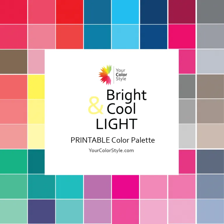 Digital Color Palettes - One Page