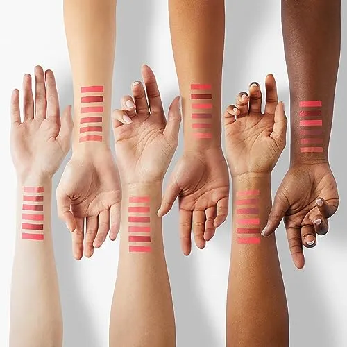 Eakroo 6 Colors Lip Tint Stain Mini Liquid Lipstick, Korean Lip Gloss Moisturizing Natural, Multi-Use Lip and Cheek Tint, Non-Stick Cup, Lightweight, High Pigment, Long-Lasting, Vivid Color