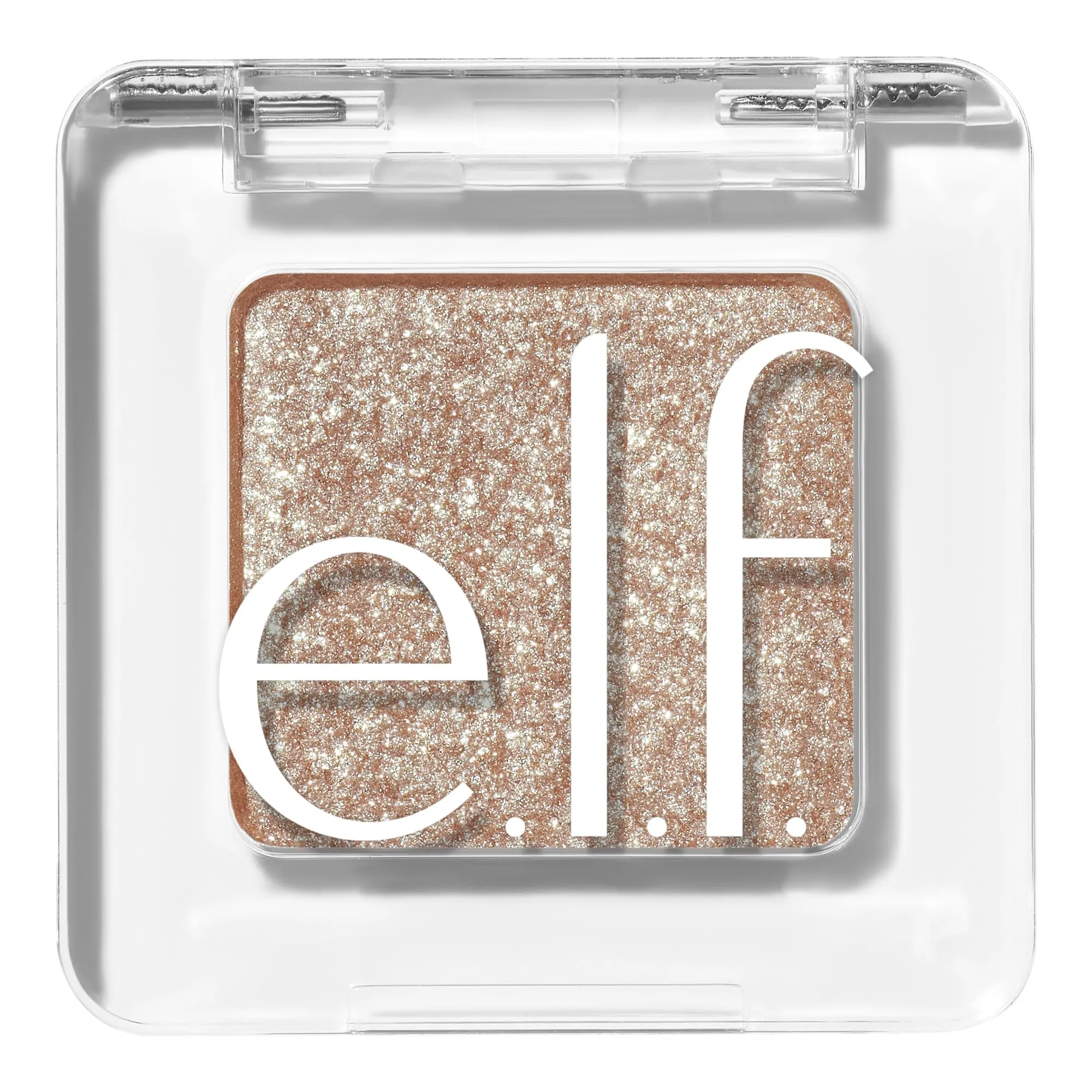 e.l.f. Fine As Fleck Glitter Eyeshadow, Long-Lasting Sheer Eye Makeup With A Shimmer Finish, Soft, Smooth Formula, Vegan & Cruelty-Free, Champagne Showers