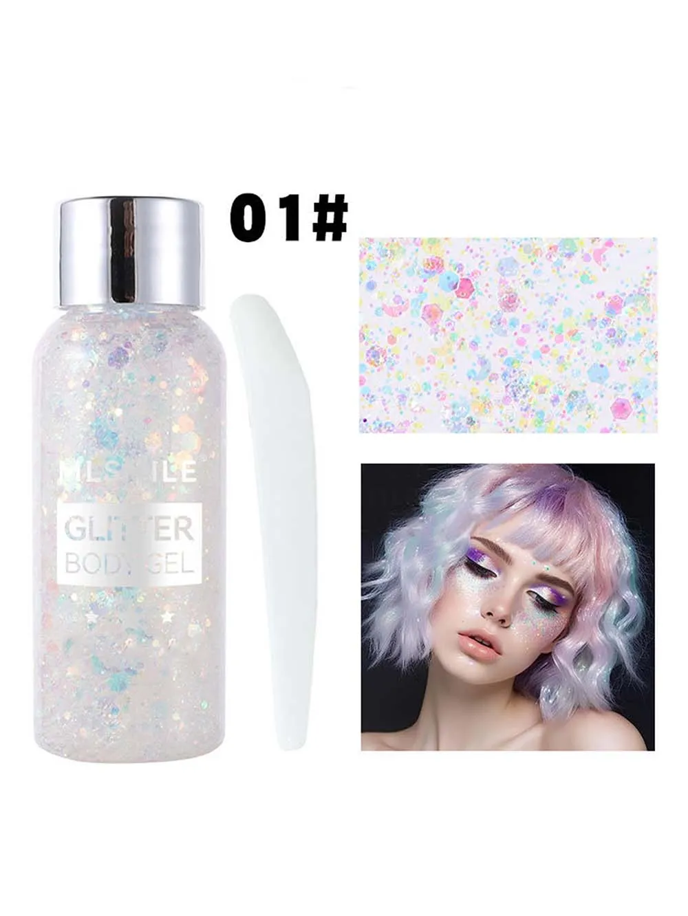 Face&Body Party Glitter Gel