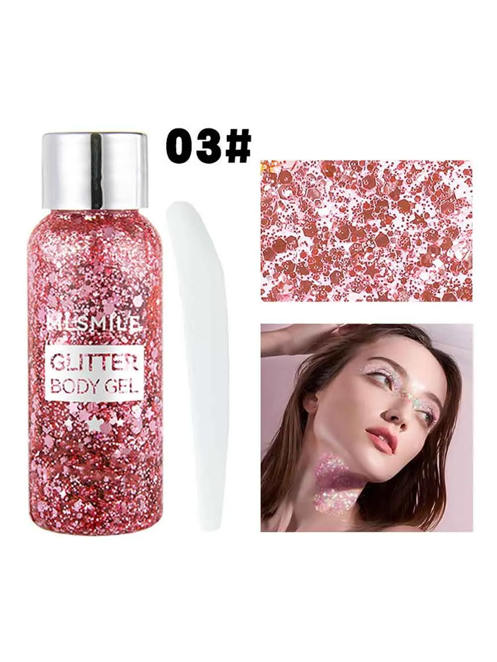 Face&Body Party Glitter Gel