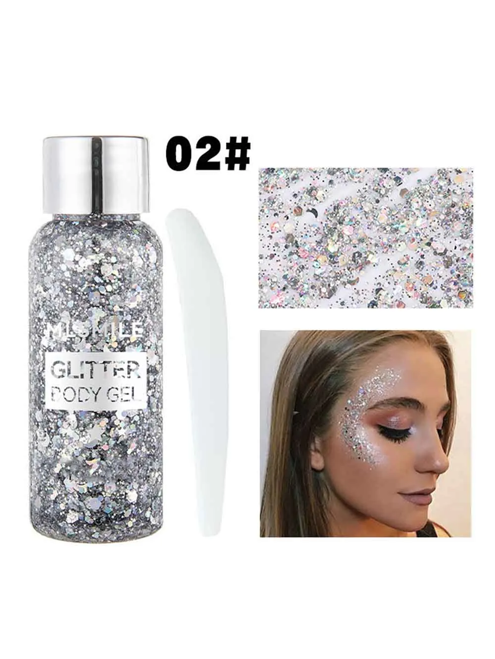 Face&Body Party Glitter Gel
