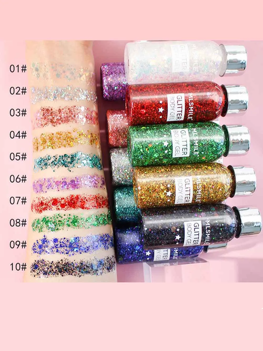 Face&Body Party Glitter Gel