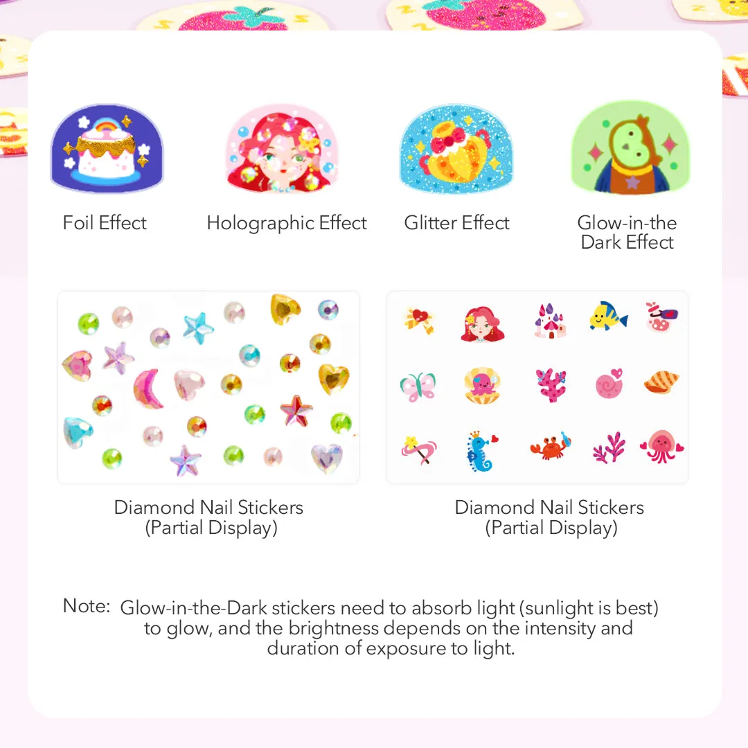 Fashion Nail Stickers: Garden Gathering 300P