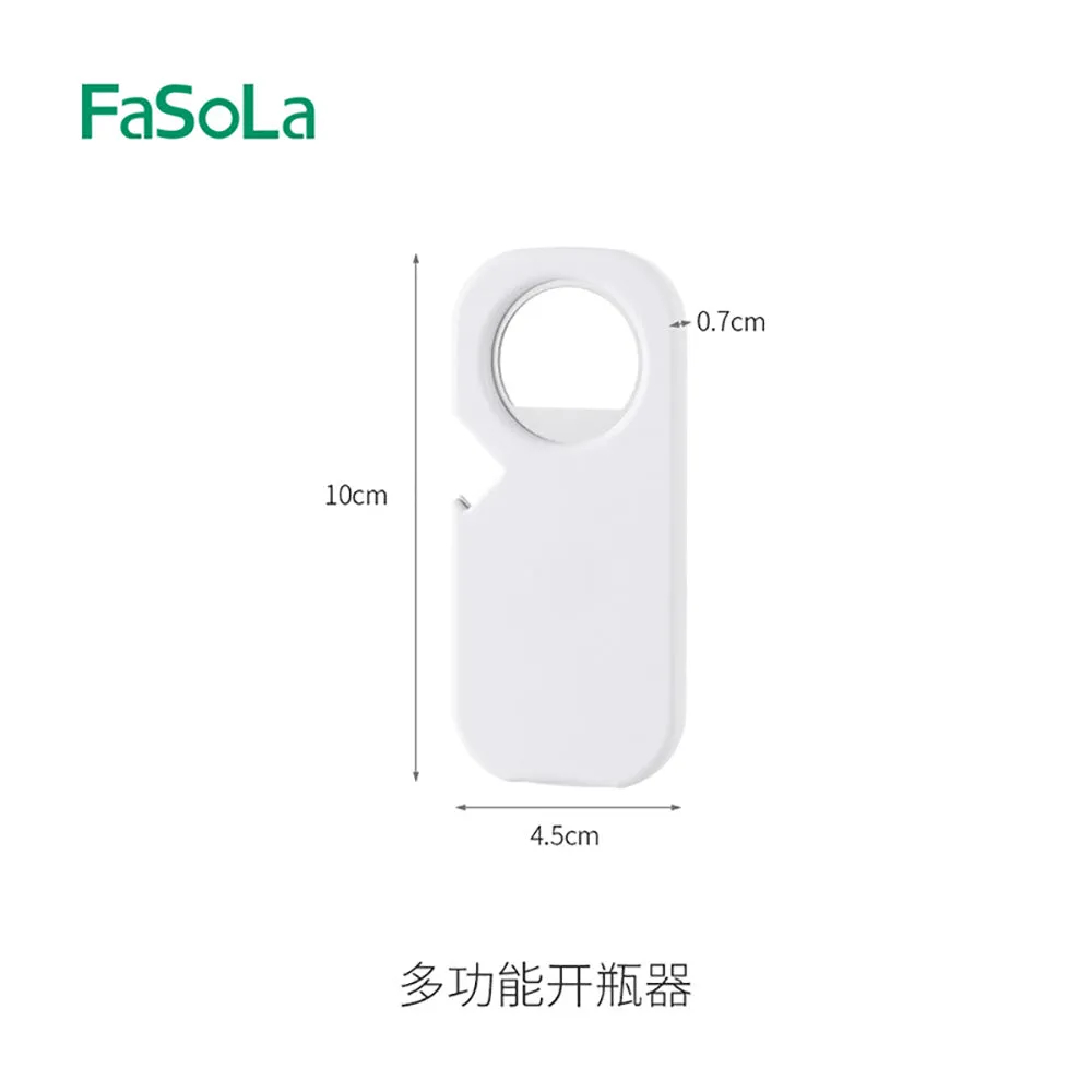 FaSoLa Multifunctional Bottle Opener - White