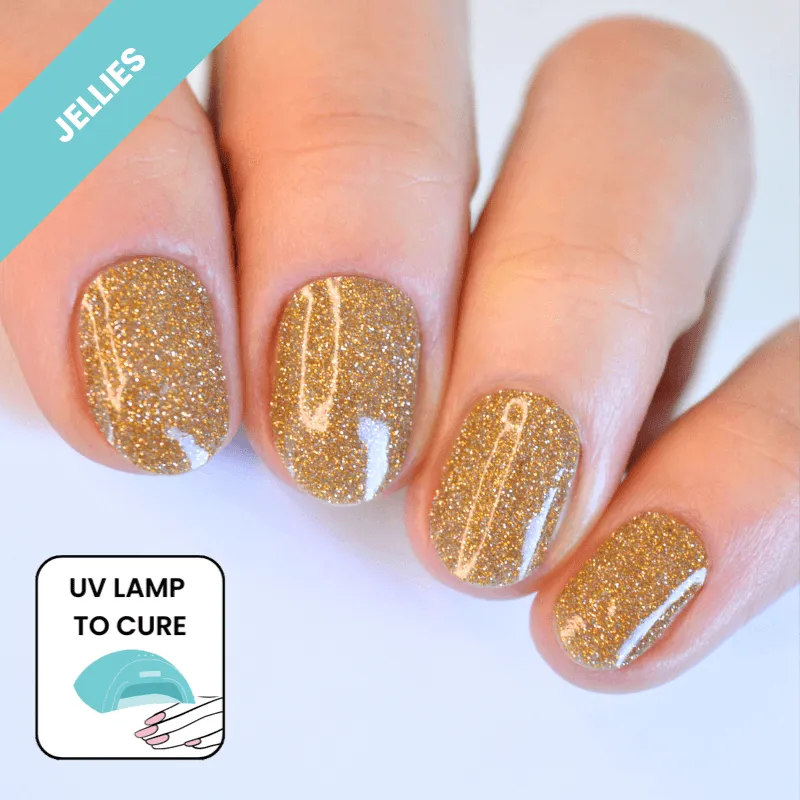Fearless (Eras Tour) | Jellies DIY Soft Semi Cured Gel Nail Wraps