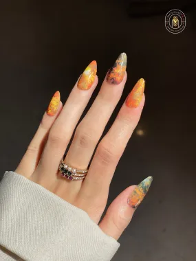 Fiery Foliage - Nail Wraps (Standard)
