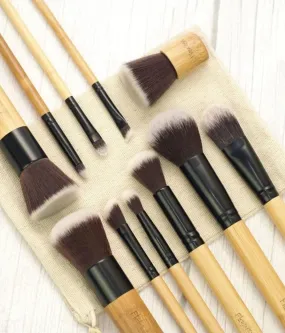 Flawless Sustainable 11-Piece Makeup Brush Set