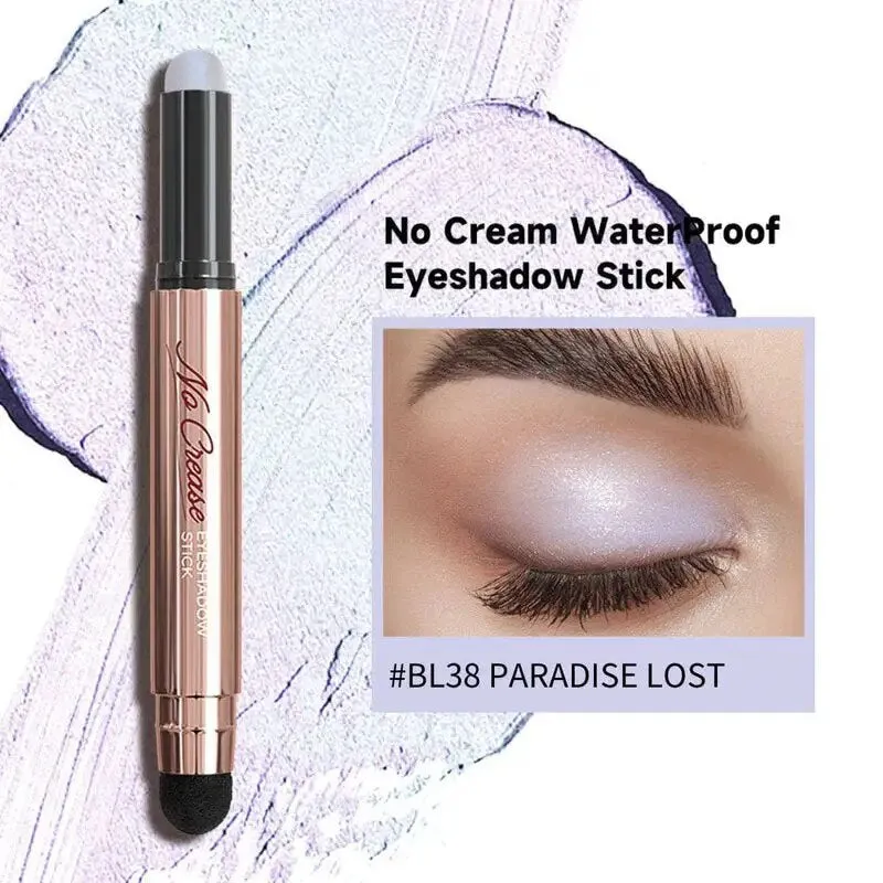 FOCALLURE Pearlescent Eyeshadow Pencil Stick Waterproof Lasting No Crease Highlighter Glitter Eye Shadow Liner Makeup Cosmetics