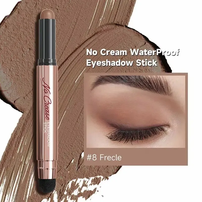 FOCALLURE Pearlescent Eyeshadow Pencil Stick Waterproof Lasting No Crease Highlighter Glitter Eye Shadow Liner Makeup Cosmetics