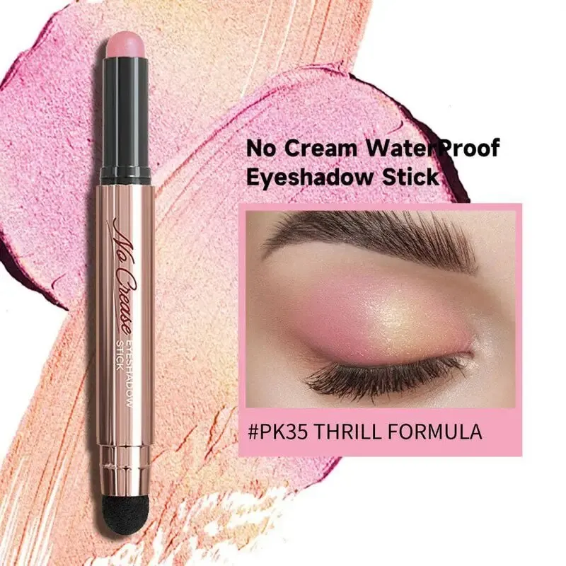 FOCALLURE Pearlescent Eyeshadow Pencil Stick Waterproof Lasting No Crease Highlighter Glitter Eye Shadow Liner Makeup Cosmetics