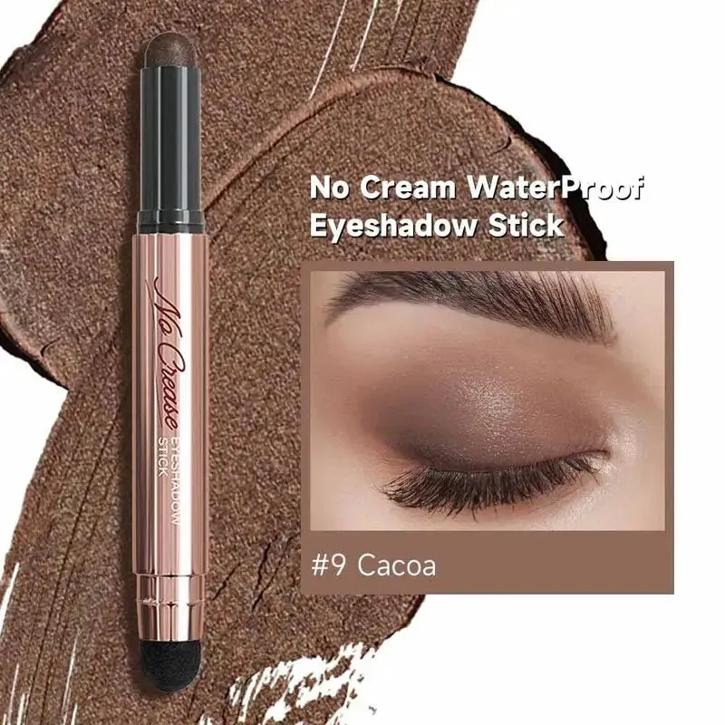 FOCALLURE Pearlescent Eyeshadow Pencil Stick Waterproof Lasting No Crease Highlighter Glitter Eye Shadow Liner Makeup Cosmetics