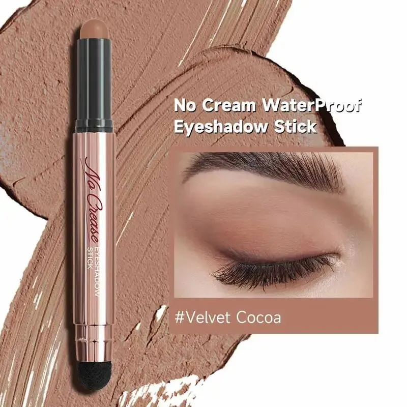 FOCALLURE Pearlescent Eyeshadow Pencil Stick Waterproof Lasting No Crease Highlighter Glitter Eye Shadow Liner Makeup Cosmetics