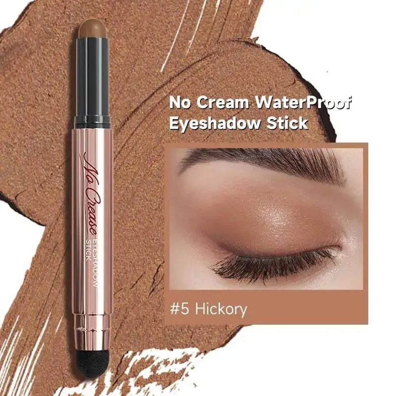 FOCALLURE Pearlescent Eyeshadow Pencil Stick Waterproof Lasting No Crease Highlighter Glitter Eye Shadow Liner Makeup Cosmetics