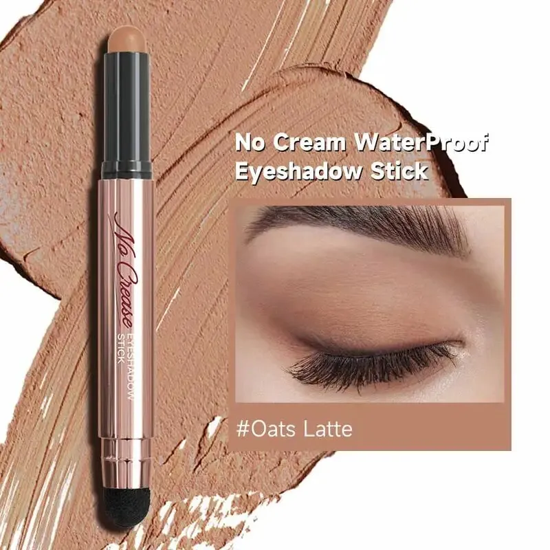 FOCALLURE Pearlescent Eyeshadow Pencil Stick Waterproof Lasting No Crease Highlighter Glitter Eye Shadow Liner Makeup Cosmetics