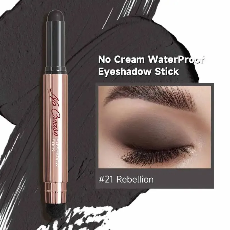 FOCALLURE Pearlescent Eyeshadow Pencil Stick Waterproof Lasting No Crease Highlighter Glitter Eye Shadow Liner Makeup Cosmetics