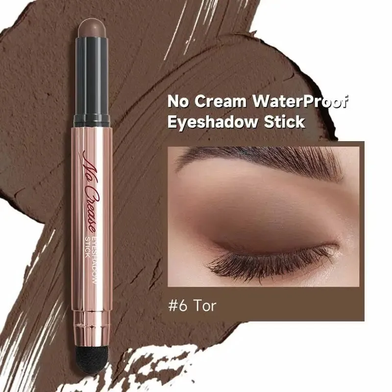 FOCALLURE Pearlescent Eyeshadow Pencil Stick Waterproof Lasting No Crease Highlighter Glitter Eye Shadow Liner Makeup Cosmetics