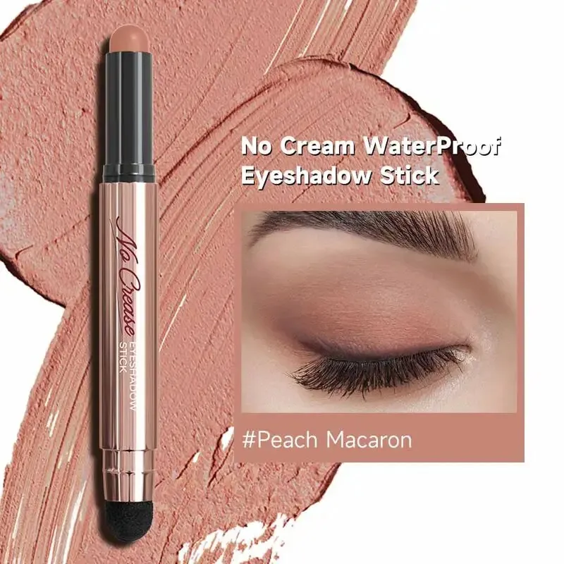 FOCALLURE Pearlescent Eyeshadow Pencil Stick Waterproof Lasting No Crease Highlighter Glitter Eye Shadow Liner Makeup Cosmetics
