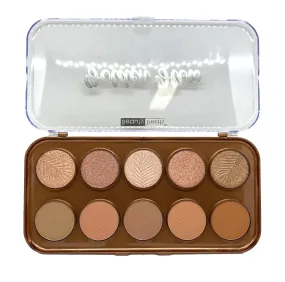Golden Glow - Shimmer and Matte Bronzer Palette