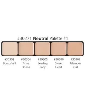 Graftobian HD Glam Creme Palette Neutral #1 - 30271