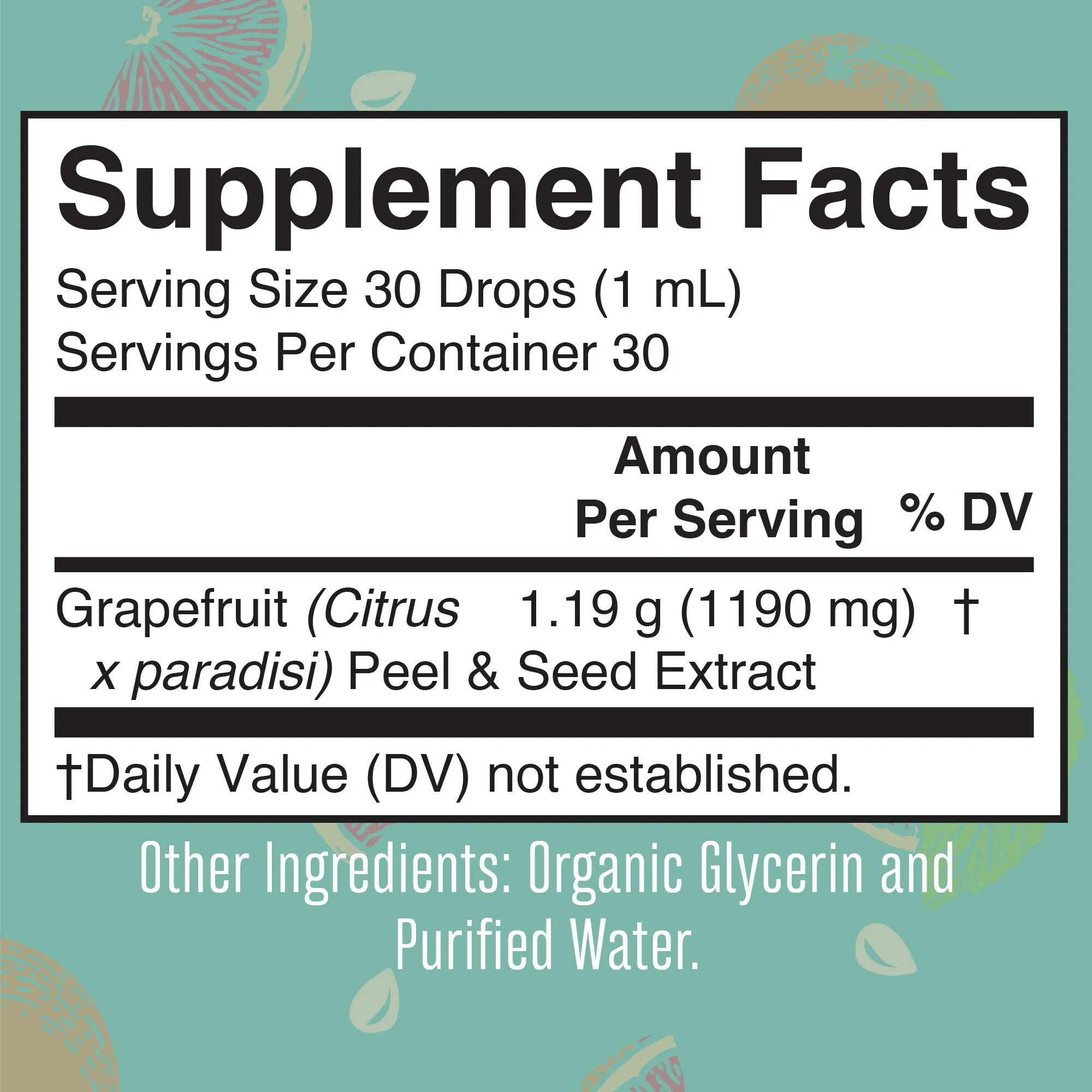 Grapefruit Seed Liquid Drops