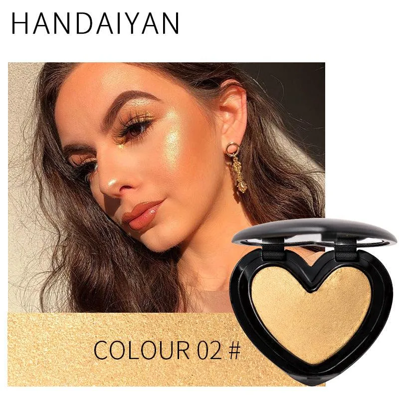 HANDAIYAN Three-Dimensional Repair Capacity High-Gloss Powder Eye Shadow dual-use
