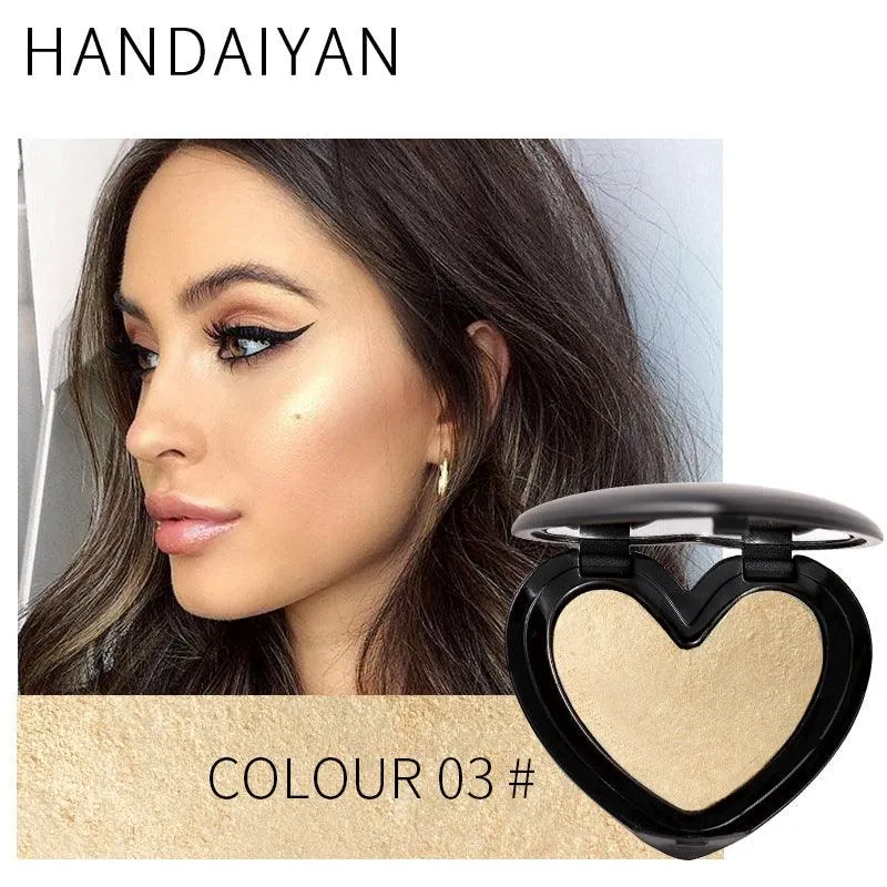 HANDAIYAN Three-Dimensional Repair Capacity High-Gloss Powder Eye Shadow dual-use