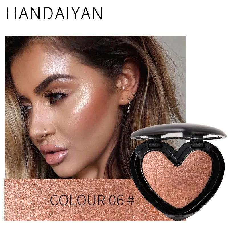 HANDAIYAN Three-Dimensional Repair Capacity High-Gloss Powder Eye Shadow dual-use