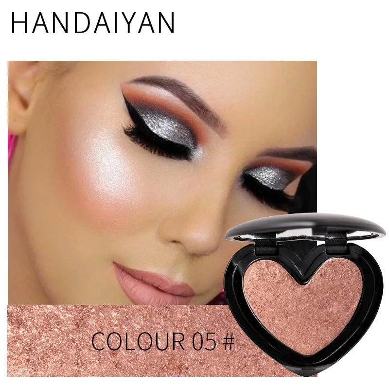 HANDAIYAN Three-Dimensional Repair Capacity High-Gloss Powder Eye Shadow dual-use